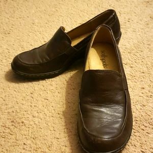 Softspots brown shoes, size 7.5